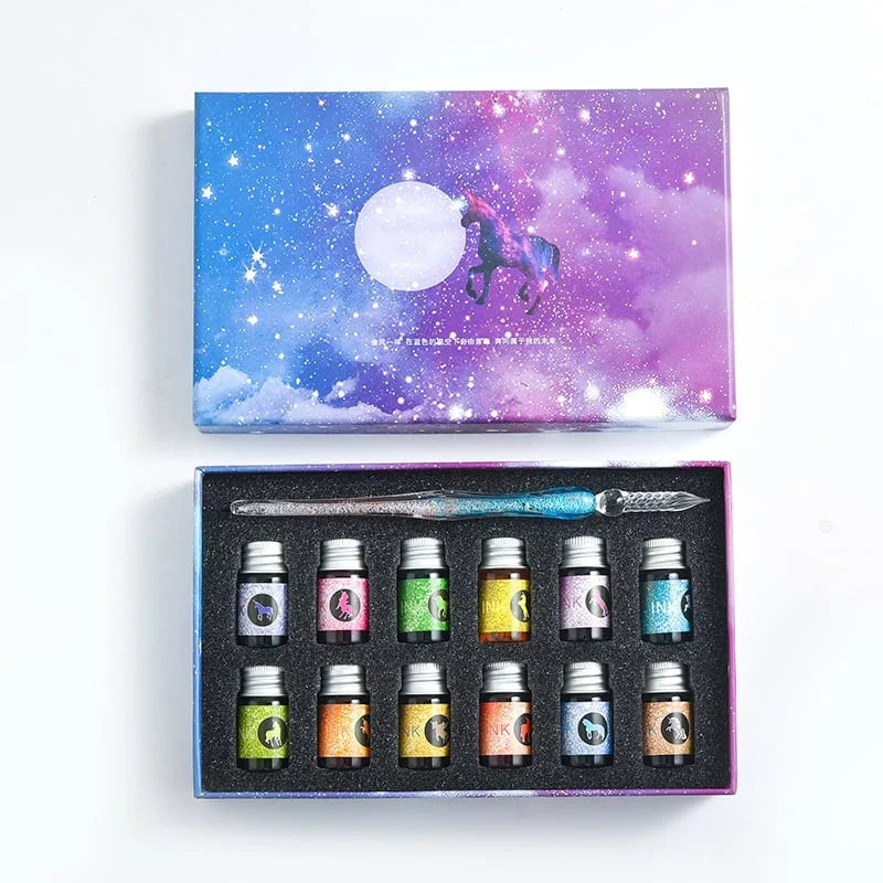 Skriv med elegance takket være den glasdyppet pen