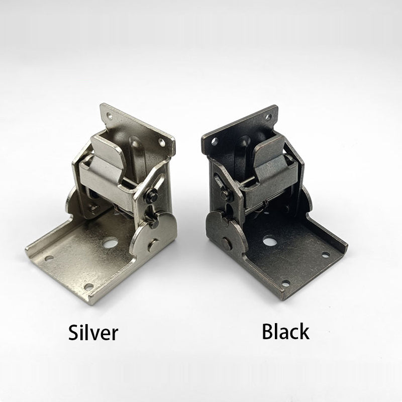 مفصلات أثاث فولاذية قابلة للطي ذاتية القفل بزاوية 90 درجة (x2)