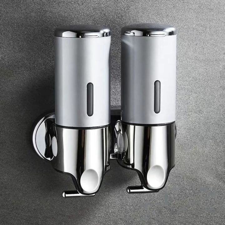 2-in-1 wanddispenser voor een opgeruimde badkamer 