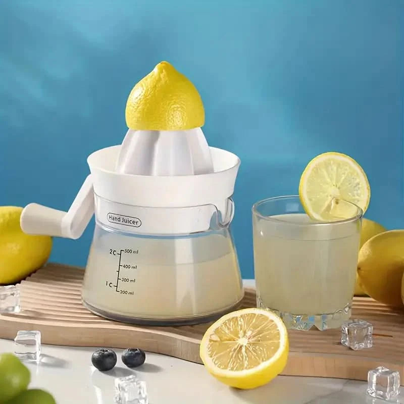 Praktisk manuell saftpresser for enkel fersk juice 