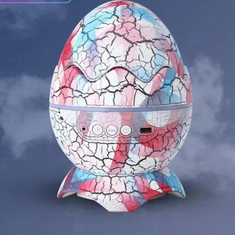 Galaxprojektor med musik och fjärrkontroll 