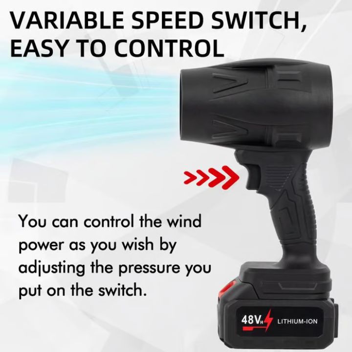 Cordless air blower – Clean effortlessly and without cables 