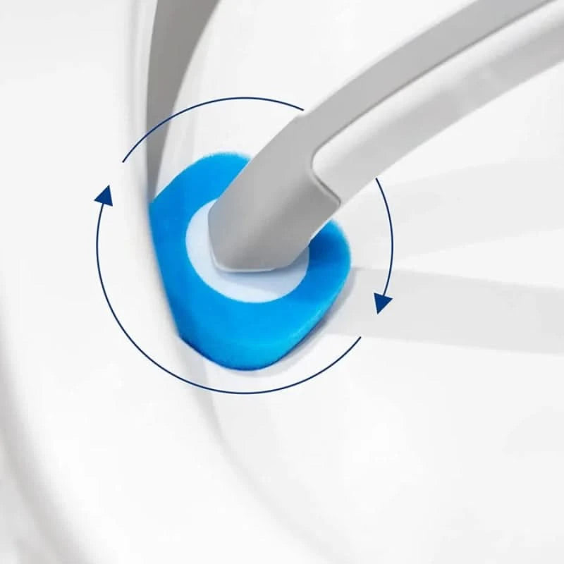 Limpie sus inodoros sin contacto con cabezales desechables 