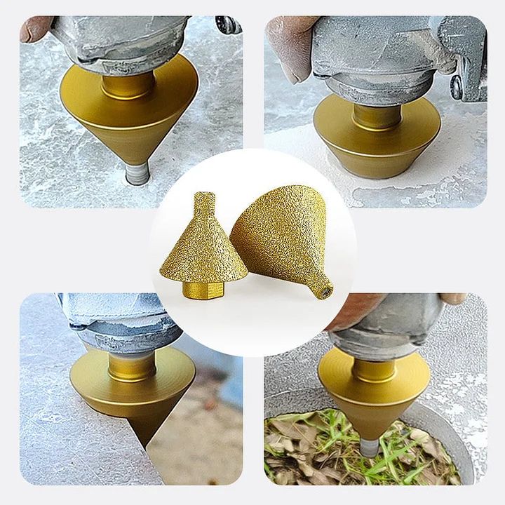 Quick and clean deburring for all your materials (x2) 