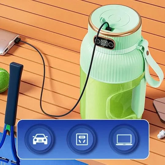 Bærbar blender for fersk juice når som helst 
