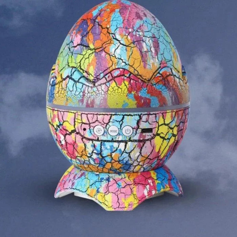 Galaxprojektor med musik och fjärrkontroll 