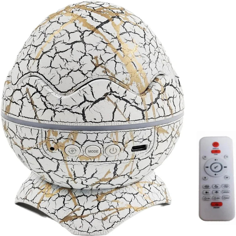 Galaxprojektor med musik och fjärrkontroll 