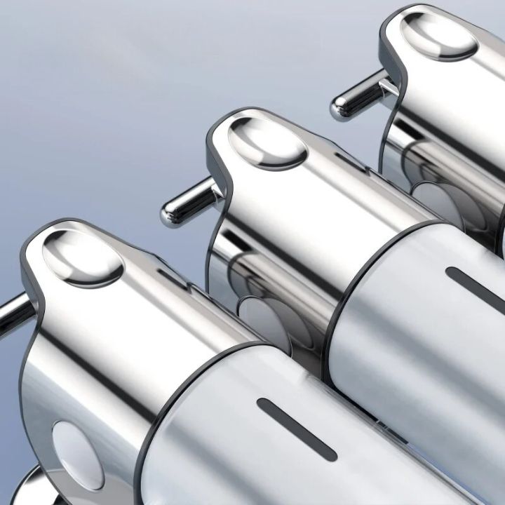 2-in-1 wanddispenser voor een opgeruimde badkamer 