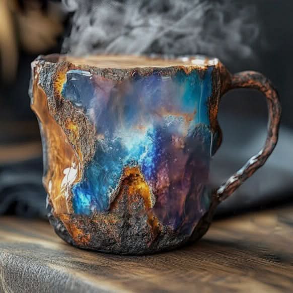 Kaffekopp i mineralglas – Naturlig elegans 
