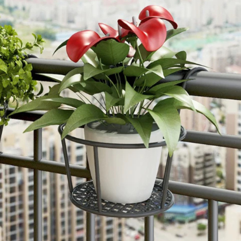 Upphängningsfäste för blomkrukor 