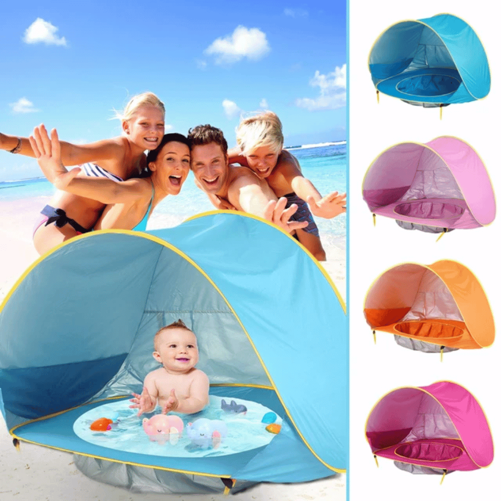 UV-Schutzzelt für Babys – Optimaler Schutz am Strand 