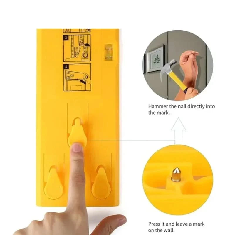 Kit di strumenti preciso per appendere le vostre cornici 