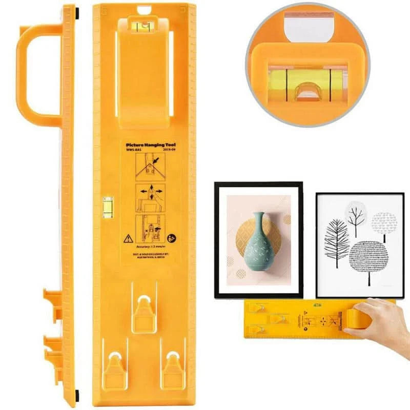 Kit di strumenti preciso per appendere le vostre cornici 