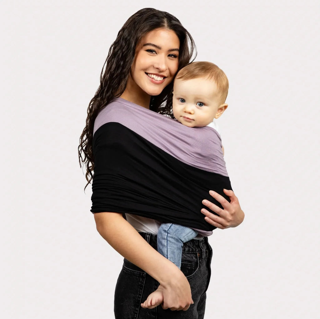 Tvåfärgad babynest för en öm relation i vardagen 