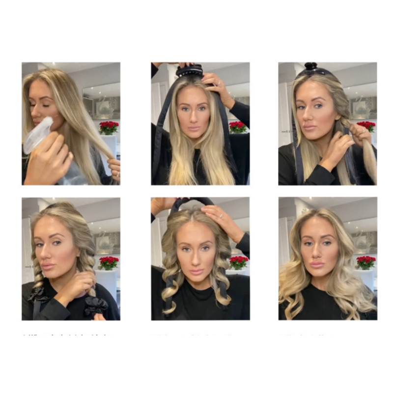 Herstel de vorm en glans van uw krullend haar 