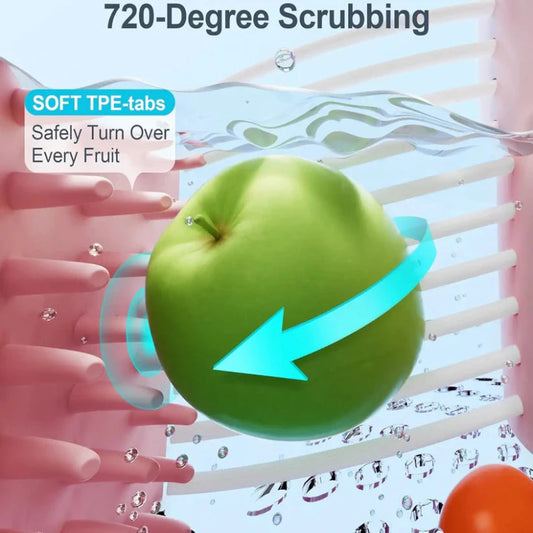 ניקוי מושלם של פירות ללא מאמץ ולא קליפה 