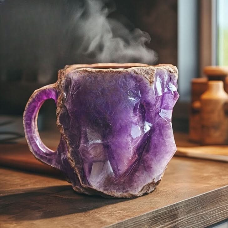 Kaffekopp i mineralglas – Naturlig elegans 