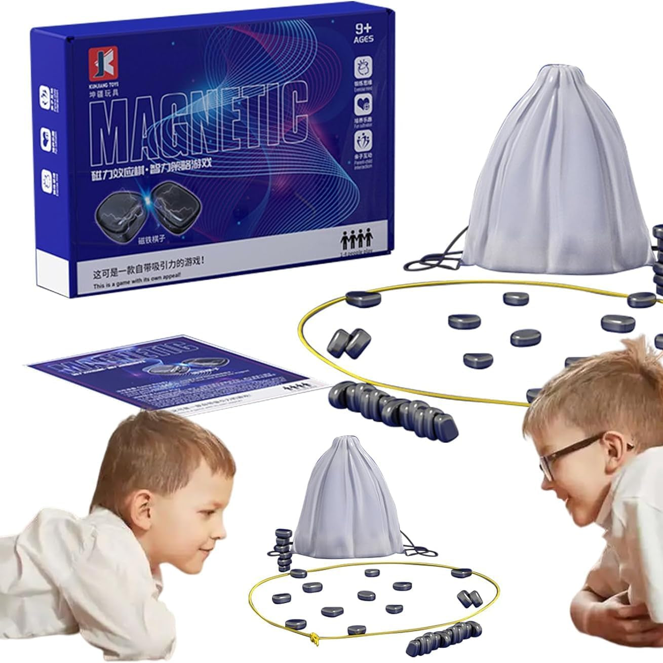 Draagbaar magnetisch spel 