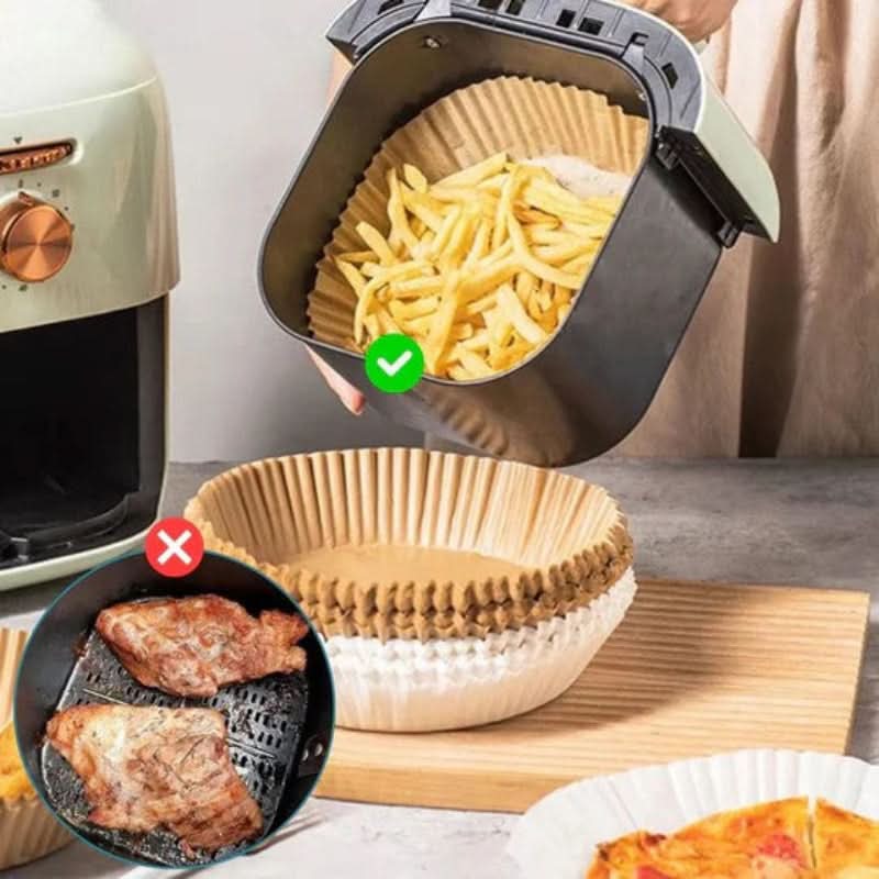 Praktiska bakplåtspapper för Air fryer – Renlighet och tidsbesparing 