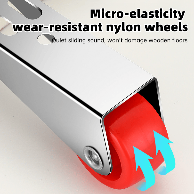 Solid roulette to open your doors effortlessly (x4) 