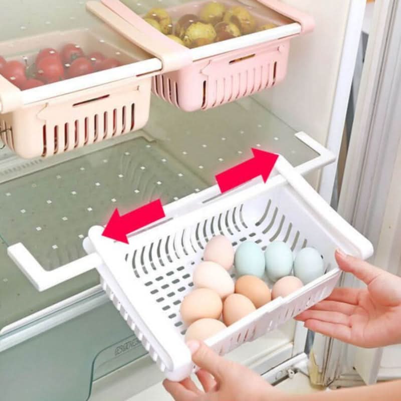 Verstellbarer Organizer für den Kühlschrank 