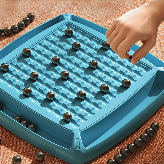 Distracție în familie cu un joc de îndemânare magnetic 