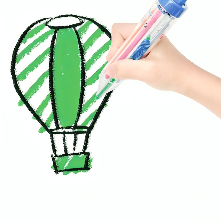 8-kleurige pen in 1 – Instant creatieve tekening (x2) 