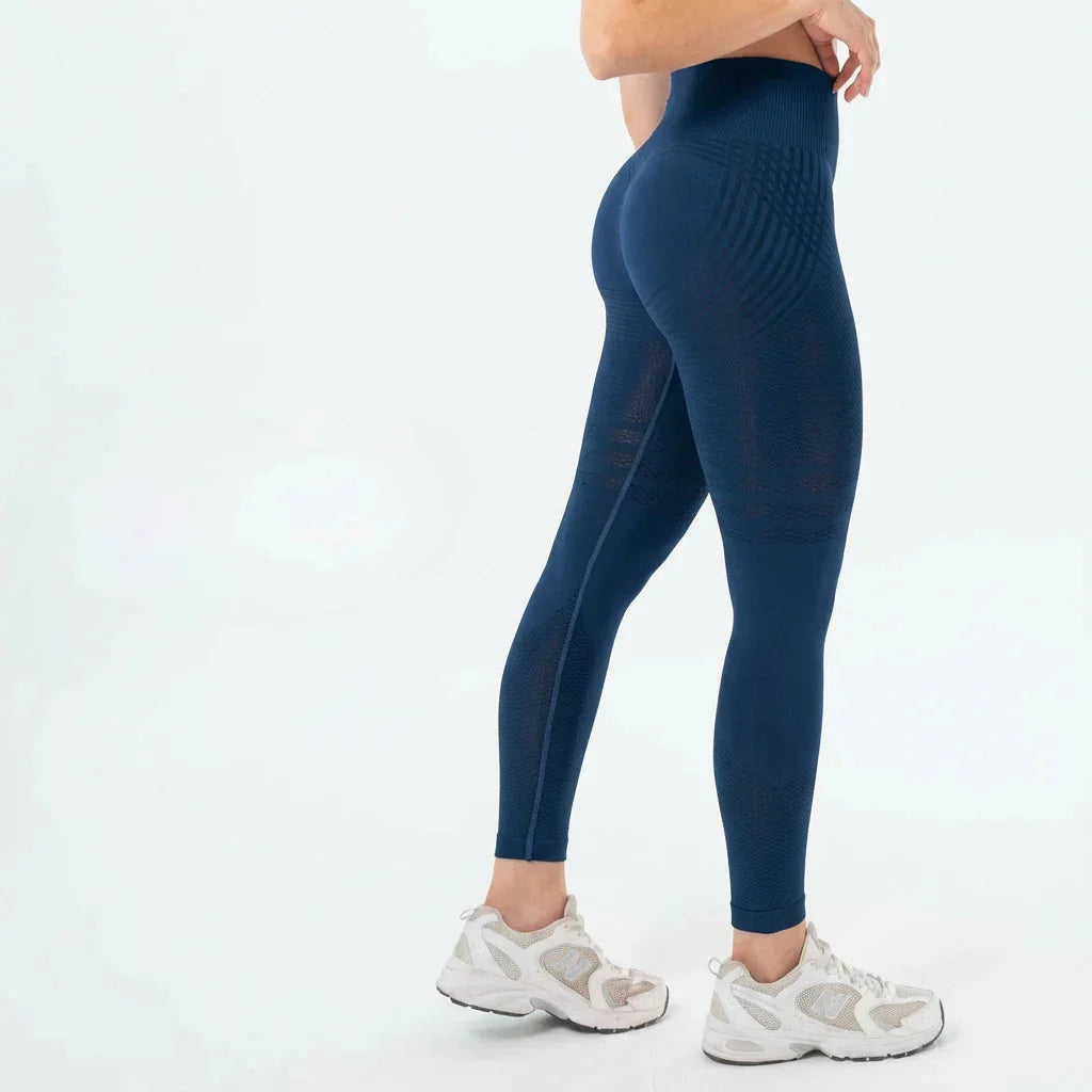 Anti-cellulitis legging — Marineblauw, foto 12