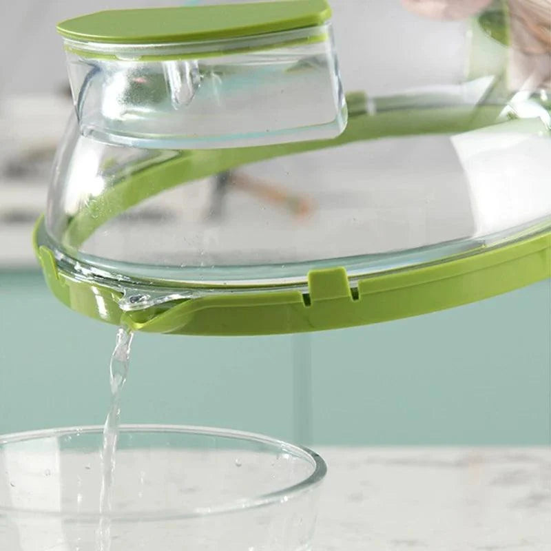 Tapa de vapor para microondas anti-salpicaduras 