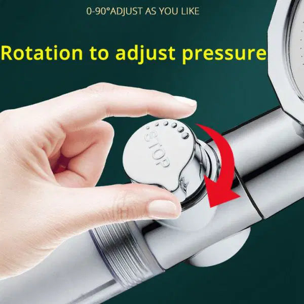 Relaxační sprcha 360° – Vysoký tlak & úspora vody 