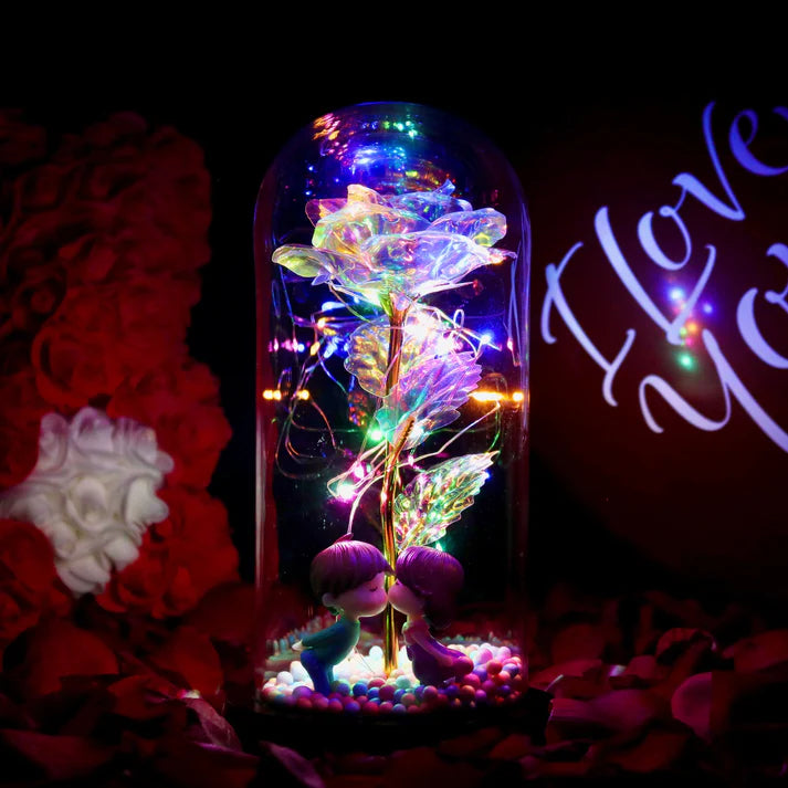 Roz sub Cloche – Eleganță Luminoasă și Timeless 