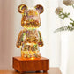 Lampada decorativa orso 3D con luce fatata 